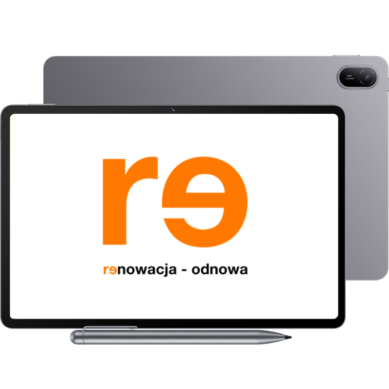 Odnowiony tablet HUAWEI MatePad SE 11 6/128 GB  (Wi-Fi) z rysikiem w zestawie szary front
