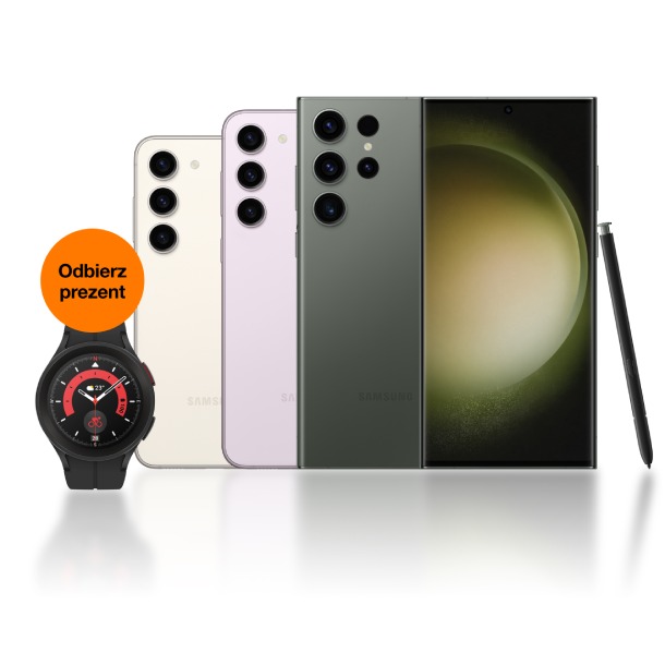Odbierz Samsung Galaxy Watch 5PRO 45mm przy zakupie smartfona z serii S23