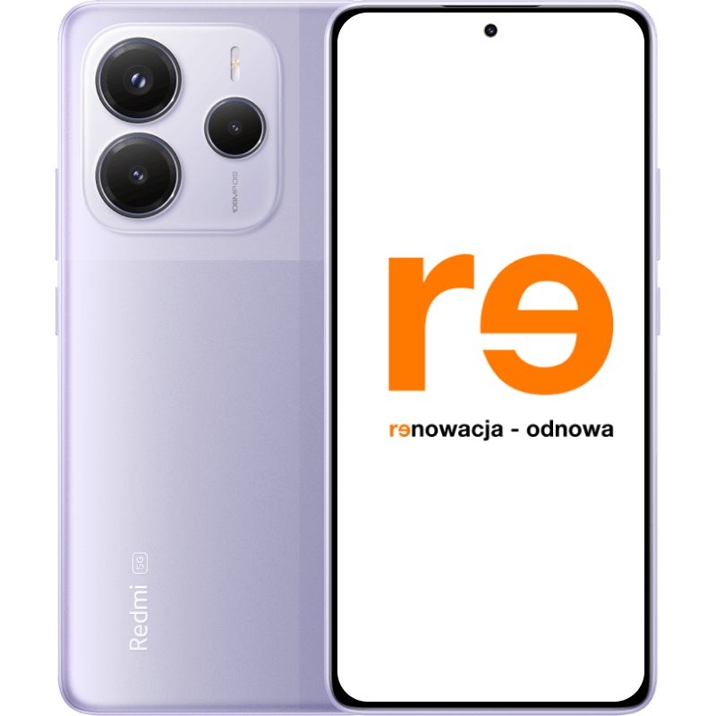 Xiaomi Redmi Note 14 5G 8/256 GB - outlet Fioletowy