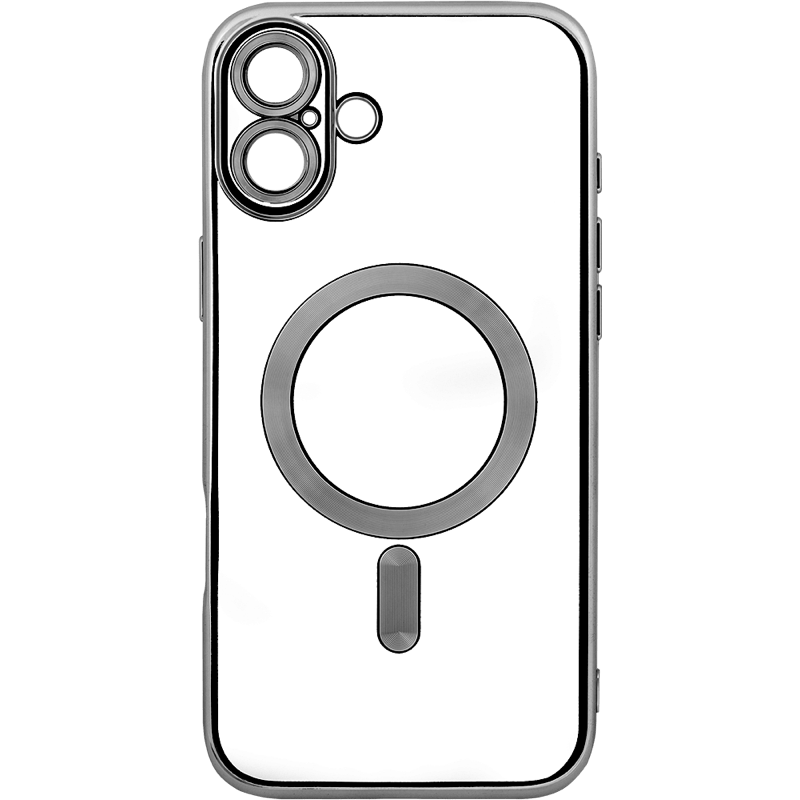 Etui WG Magic Eye Magnet iPhone 16 Plus czarne tył