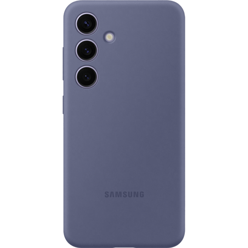 Etui Samsung Silicone Case do Samsung Galaxy S24 5G, tył, wariant lawendowy