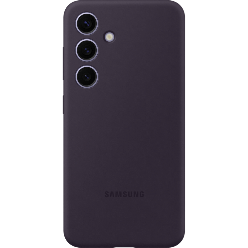 Etui Samsung Silicone Case do Samsung Galaxy S24 5G, tył, wariant fioletowy