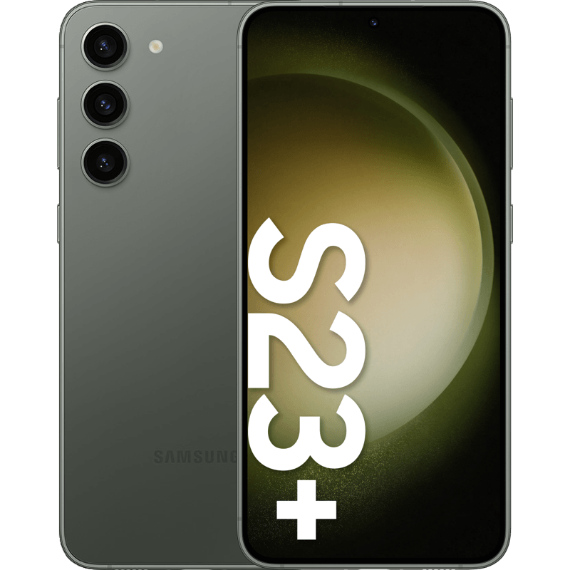 Samsung Galaxy S23+ 5G zielony front 2