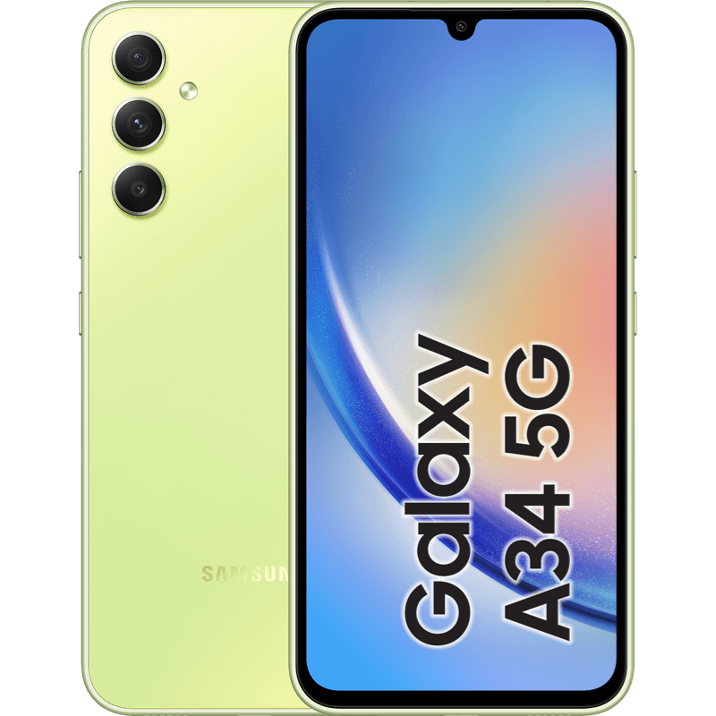 Samsung Galaxy A34 5G 128GB zielony front