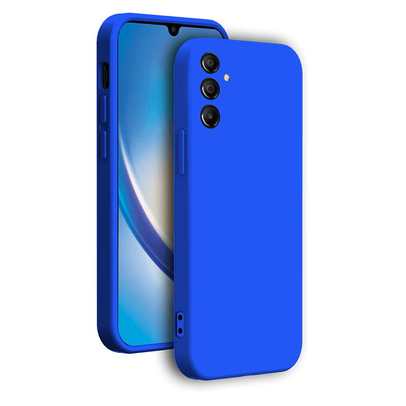 Etui silikonowe ochronne z paskiem Samsung A54 5G BB niebieski