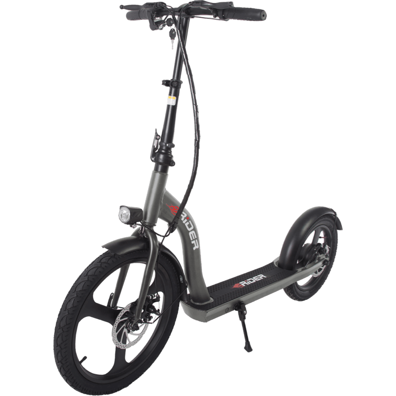 RIDER MONSTER TURBO czarna front skos