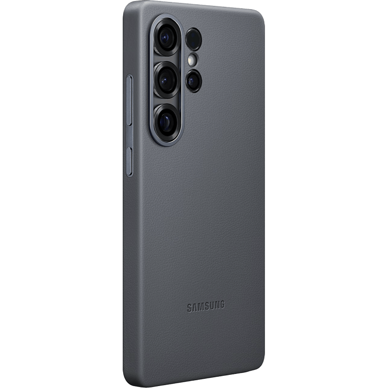 Etui Samsung Kindsuit do Galaxy S25 Ultra czarne tył prawy skos