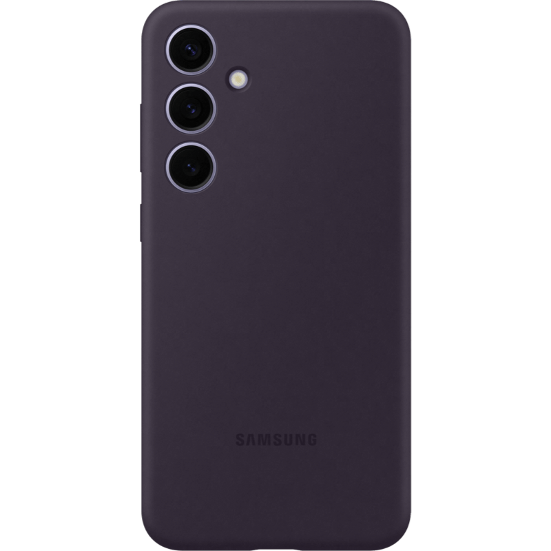 Etui Samsung Silicone Case do Samsung Galaxy S24+ 5G tył wariant fioletowy
