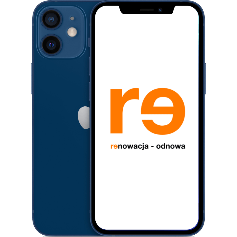 iPhone 12 mini 5G - outlet niebieski front